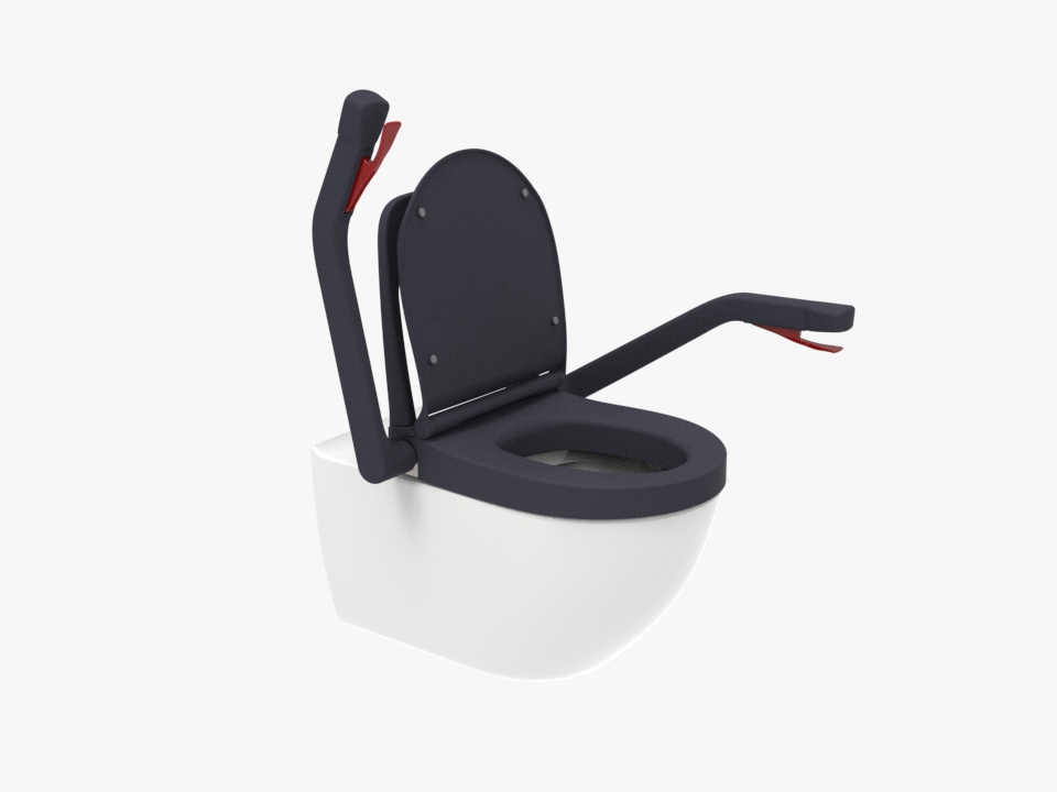 Bano Toalettlock för Bano Vändbar Toalett