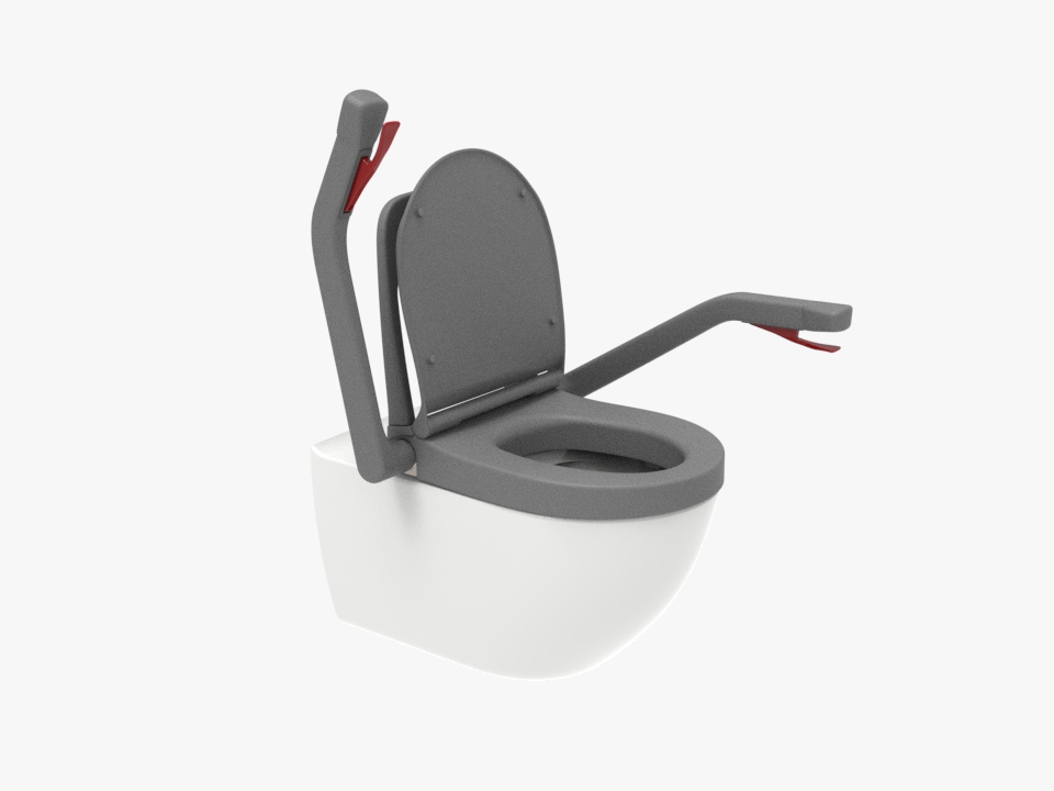 Bano Toalettlock för Bano Vändbar Toalett