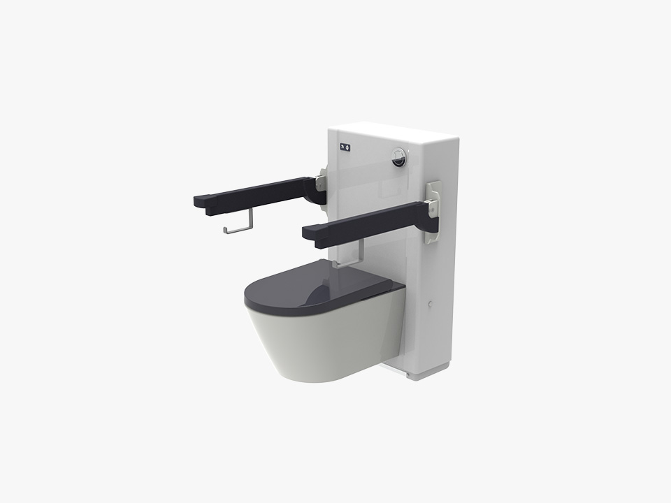 Bano WC-Stödhandtag till Kassett/fixtur